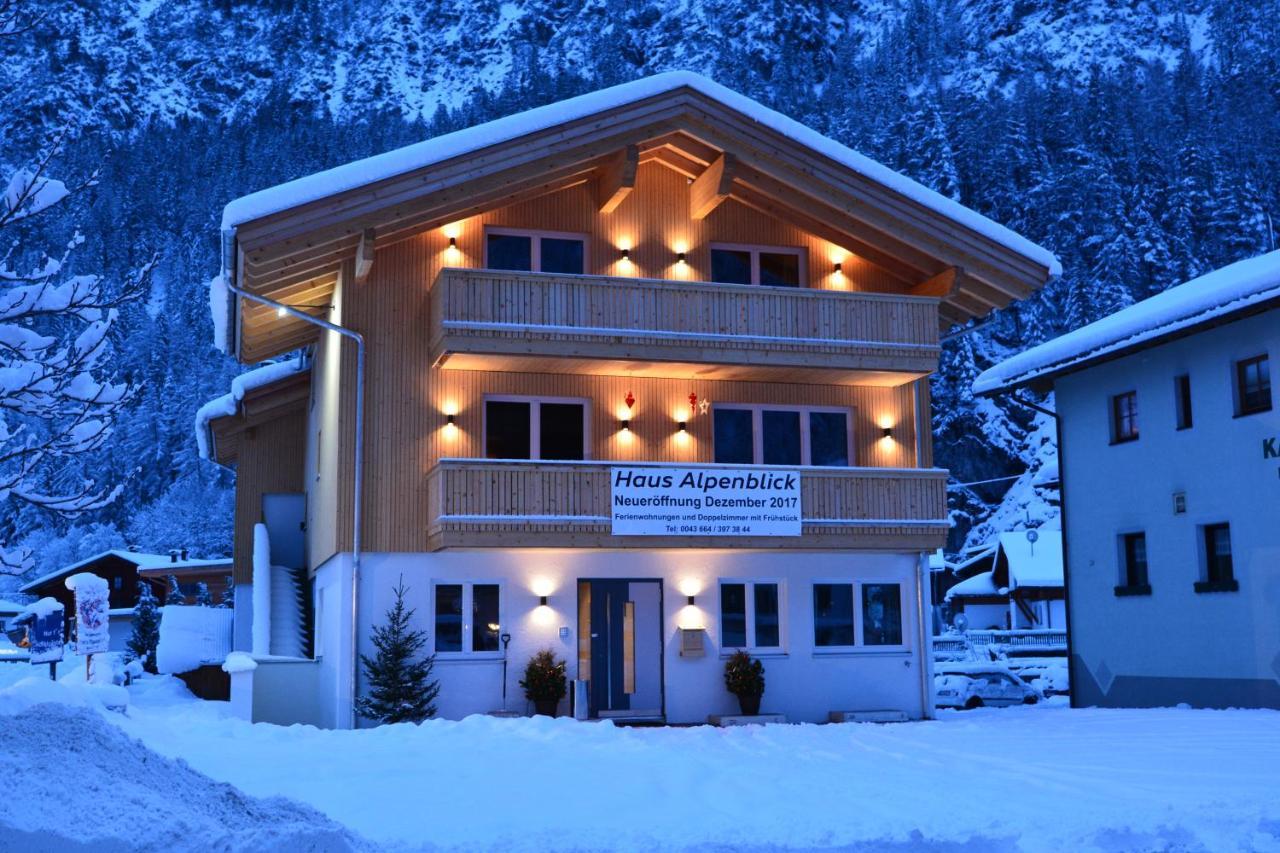 Pension Alpenblick Steeg Εξωτερικό φωτογραφία